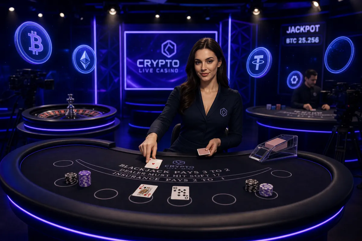 Casinò live Duel con croupier dal vivo – blackjack, roulette e baccarat trasmessi in HD con puntate in BTC, ETH e USDT
